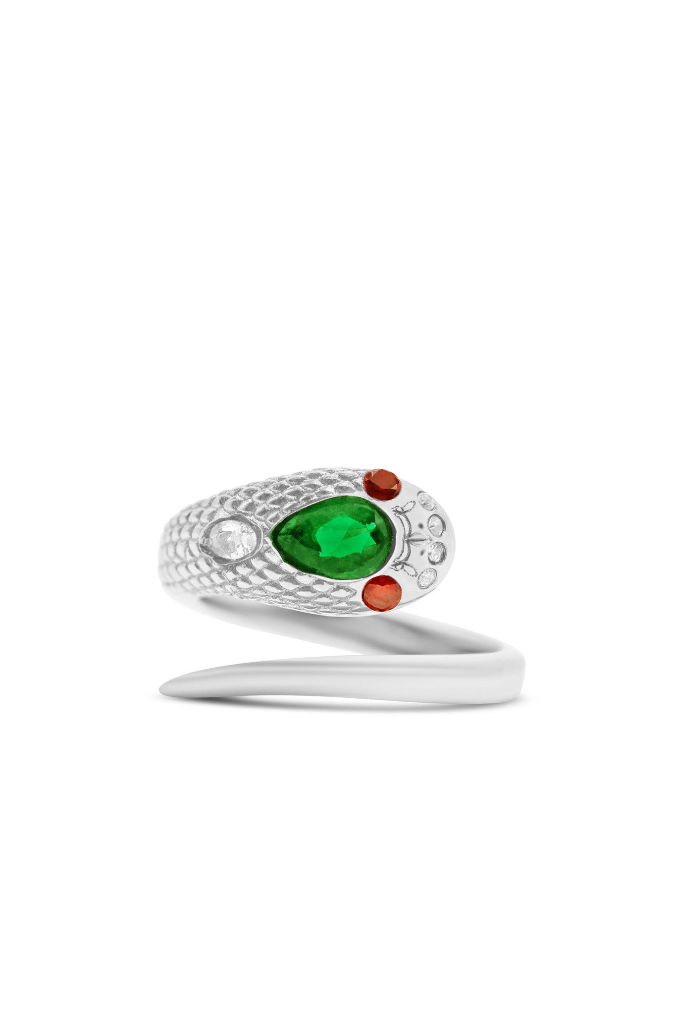 Vintage Silver Snake Ring