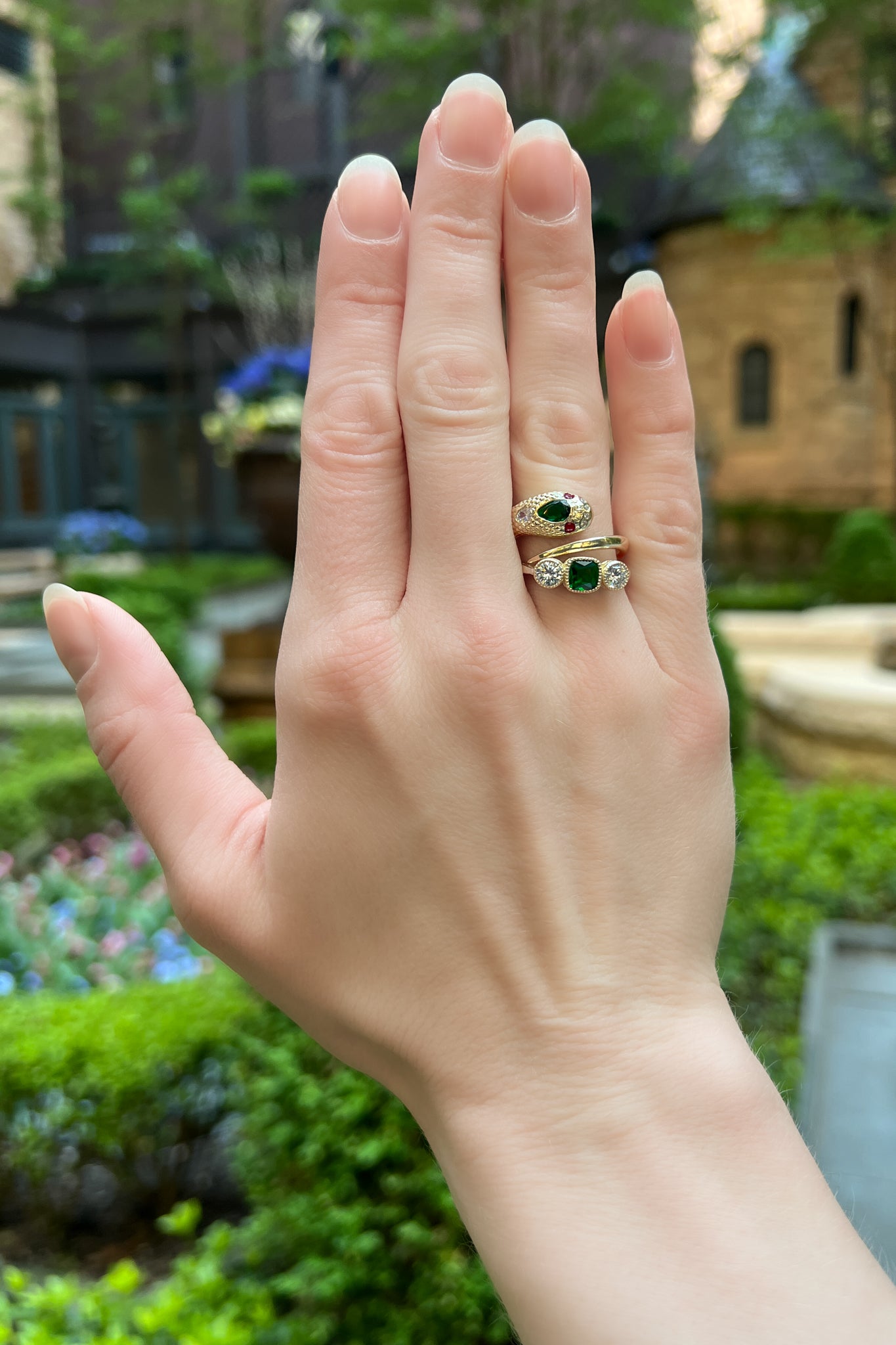 gold signet ring women