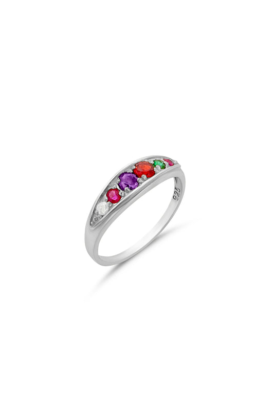 acrostic gemstone ring REGARD