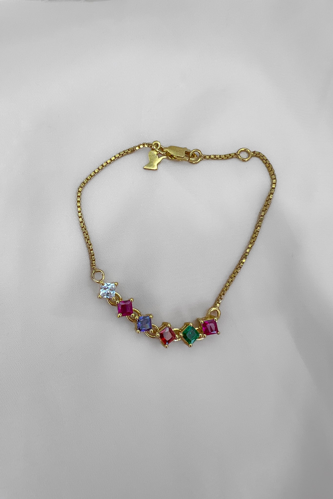 acrostic REGARD link bracelet