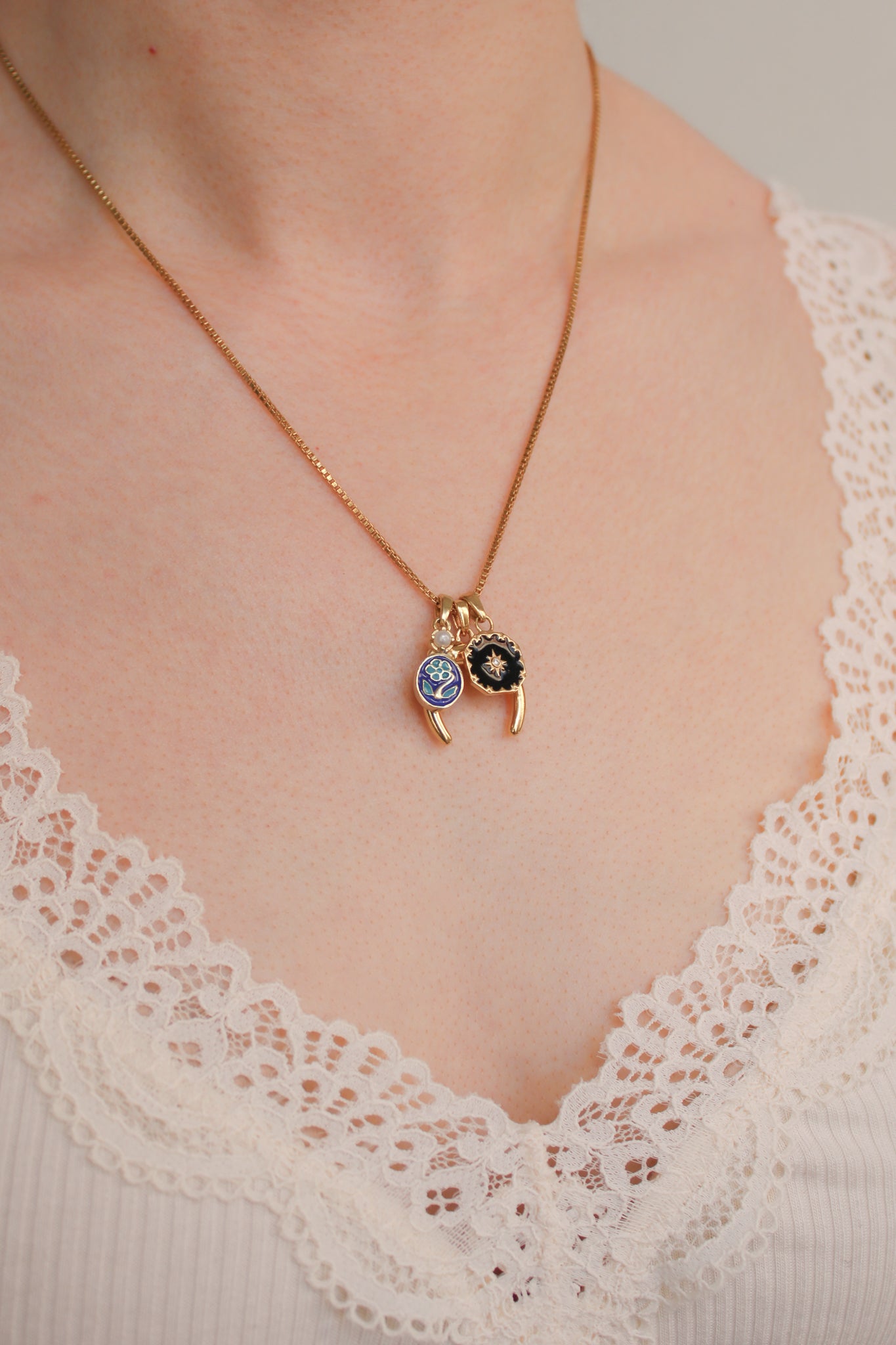 The Nocturne Pendant - Gold