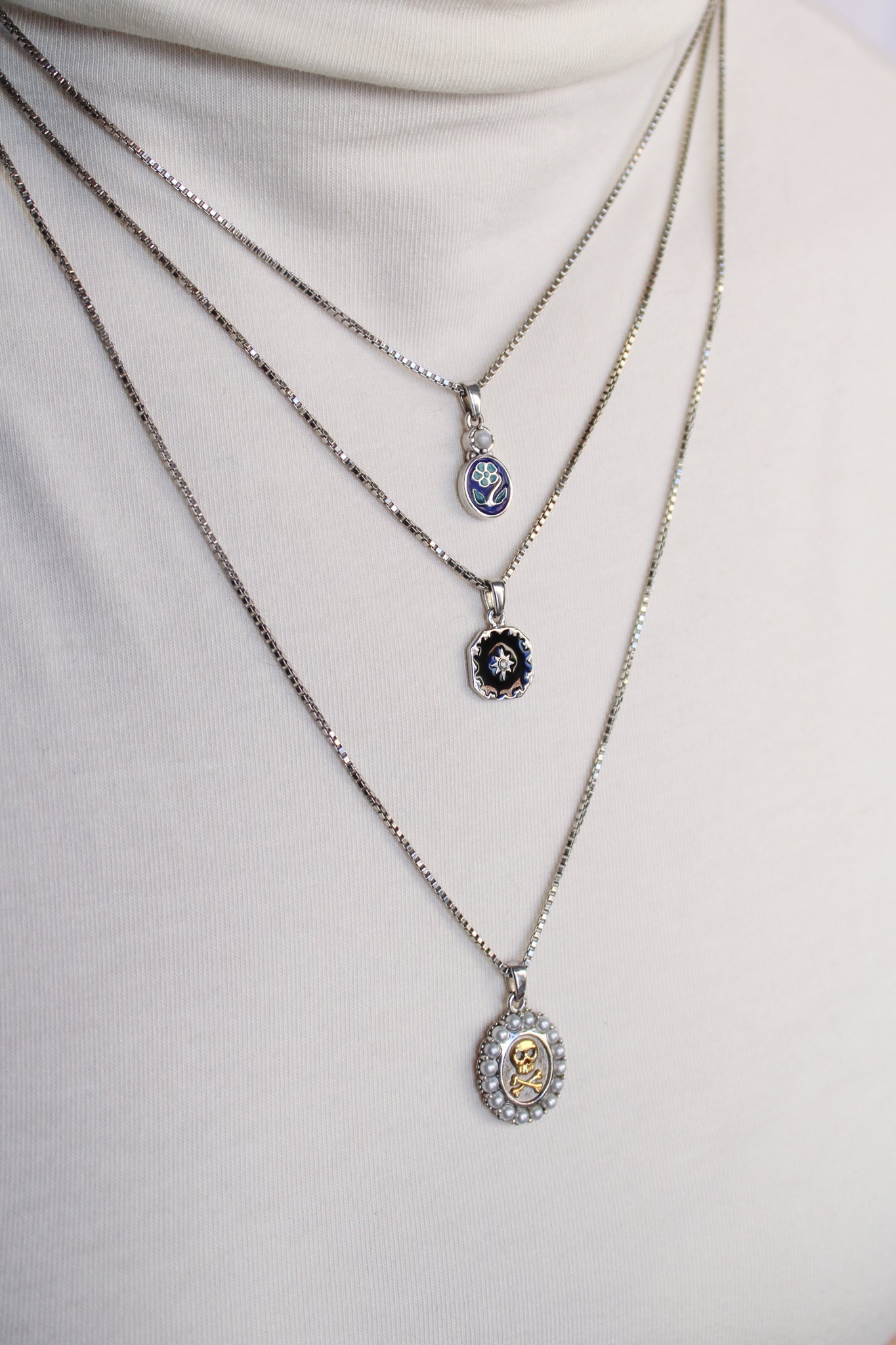 The Nocturne Pendant - Silver