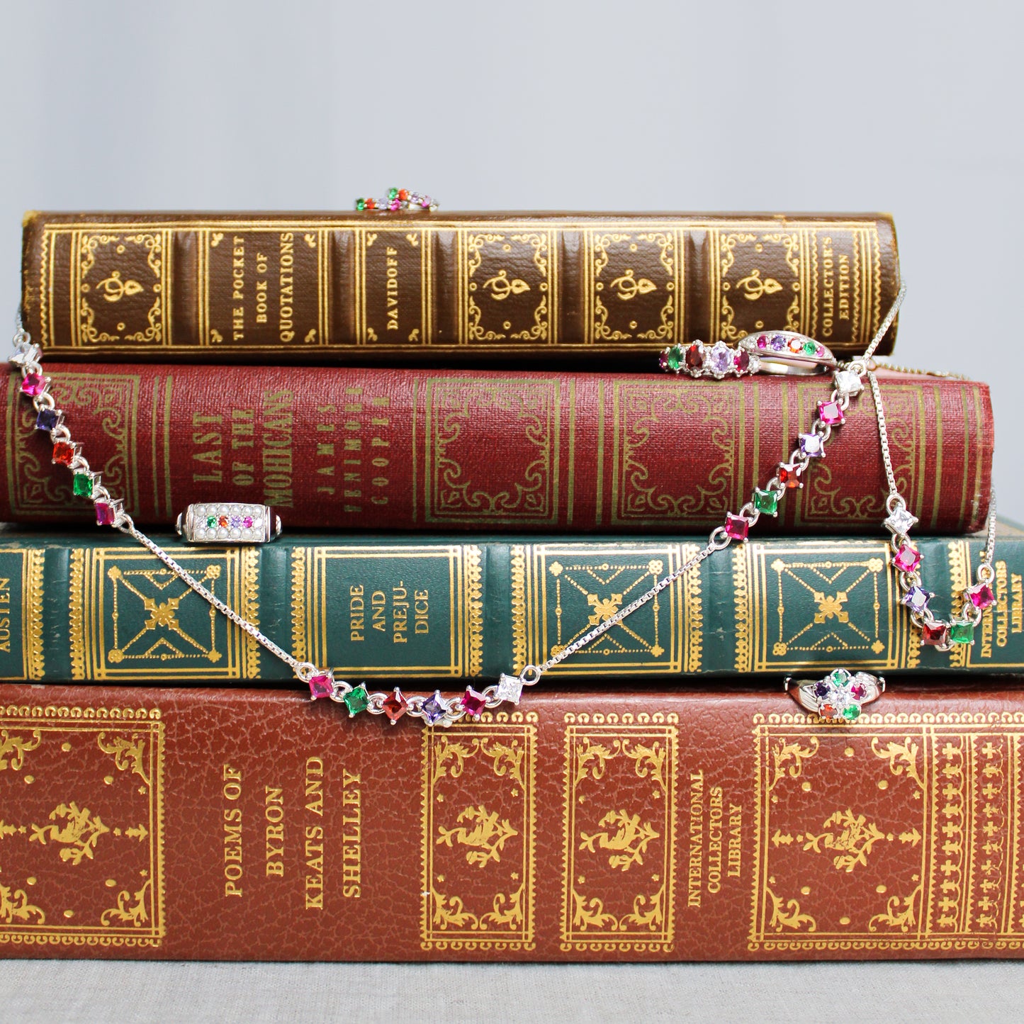 Linked-Love Necklace - Silver