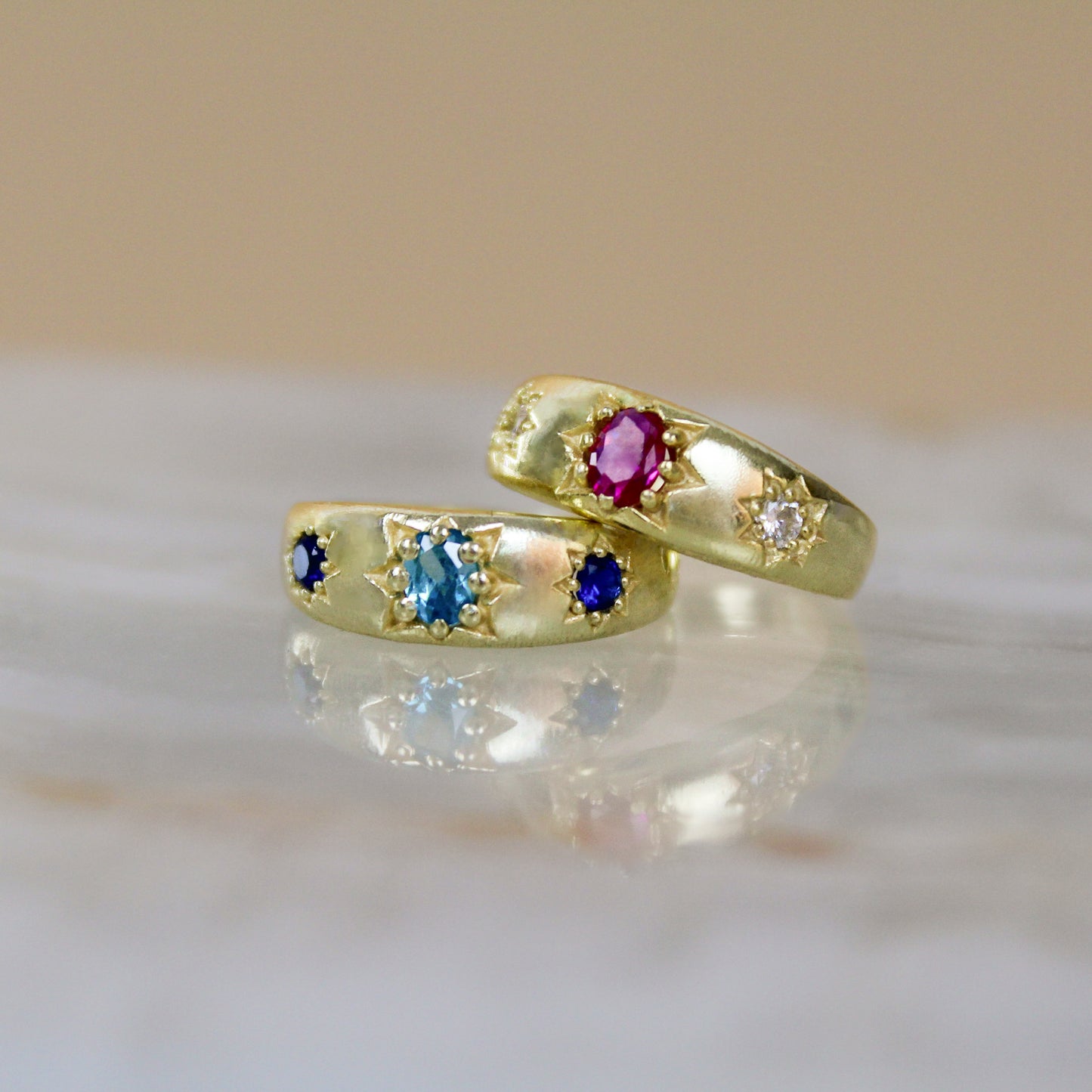 Rose from Roma Ring - Gold