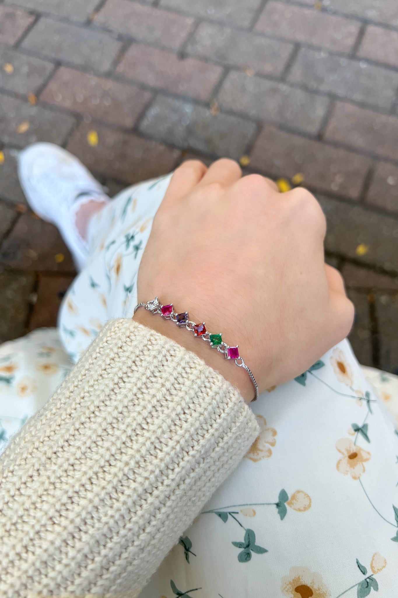 Linked-Love Bracelet - Silver