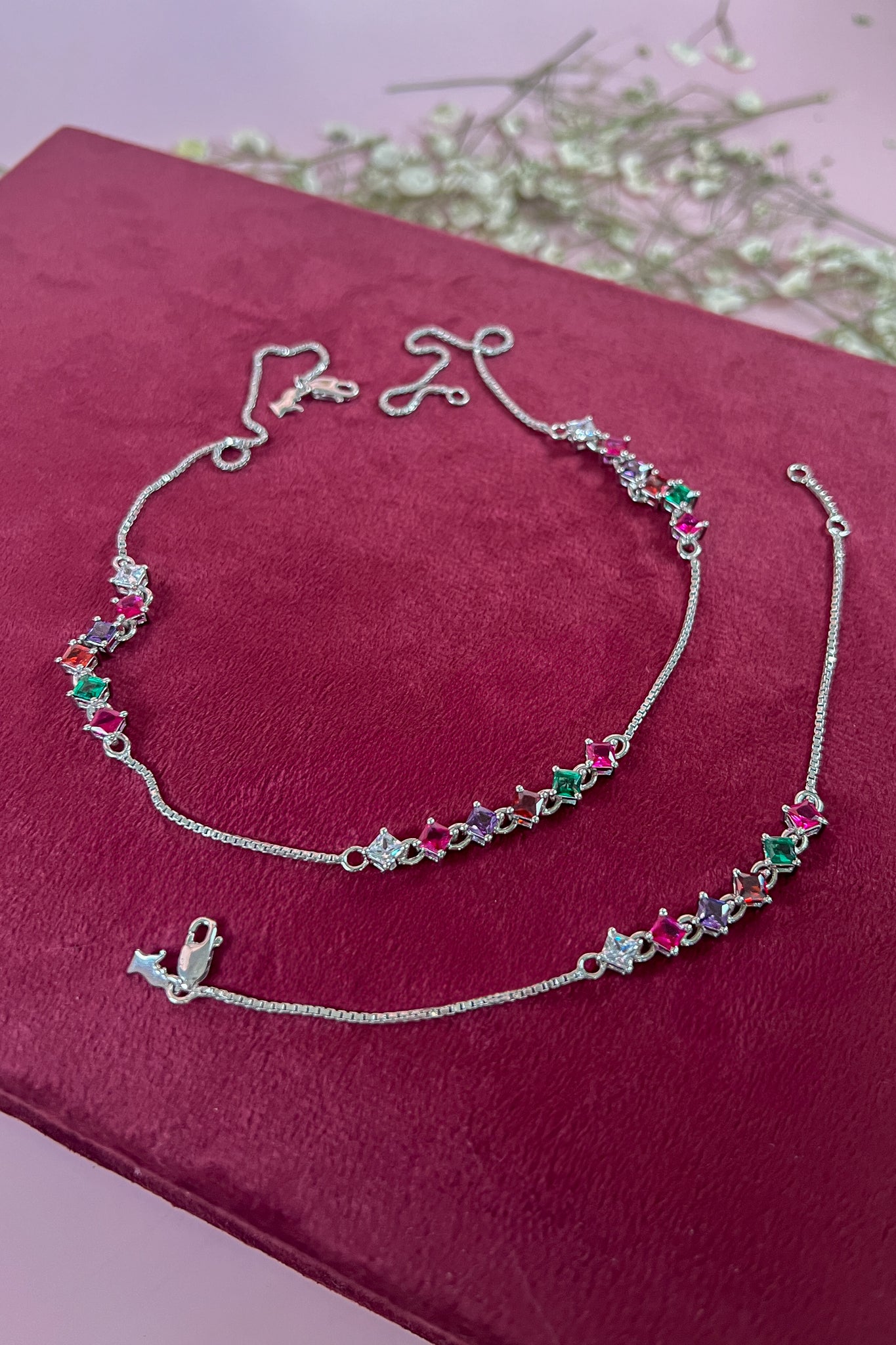 Linked-Love Necklace - Silver