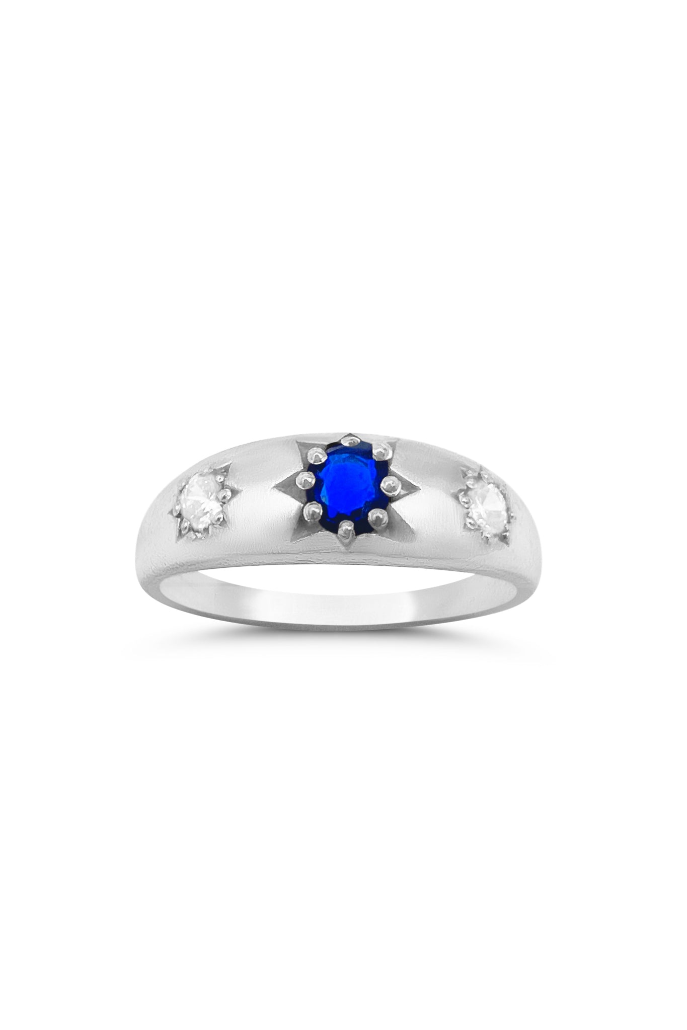 Vintage Cocktail Ring Silver