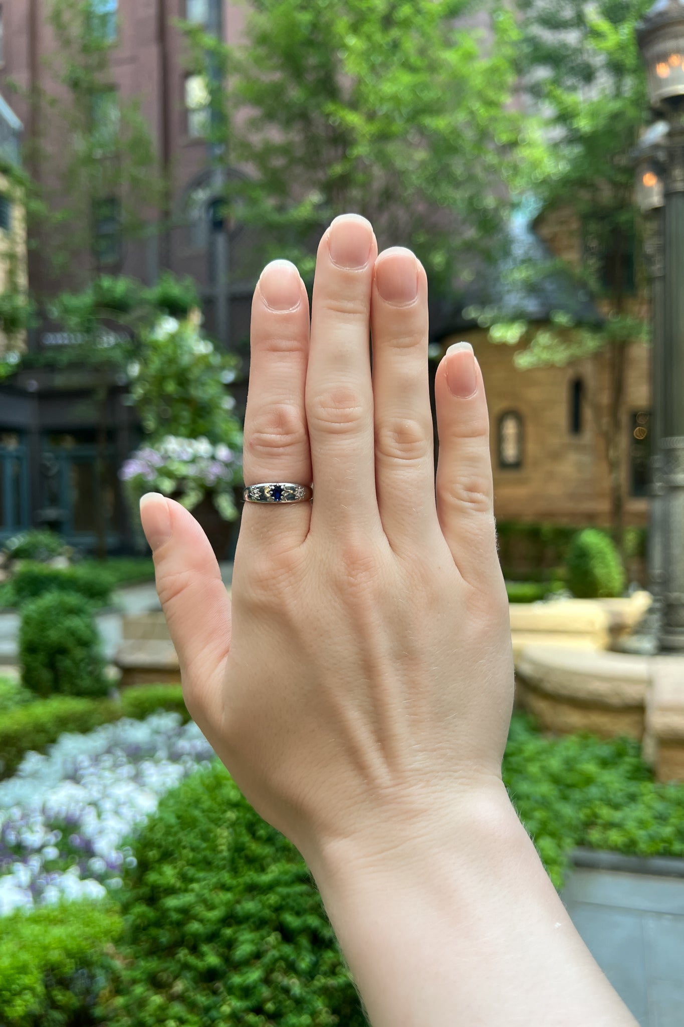 sterling silver vintage ring