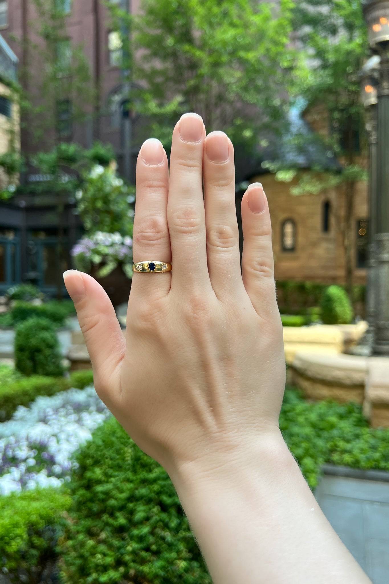 dainty gold rings