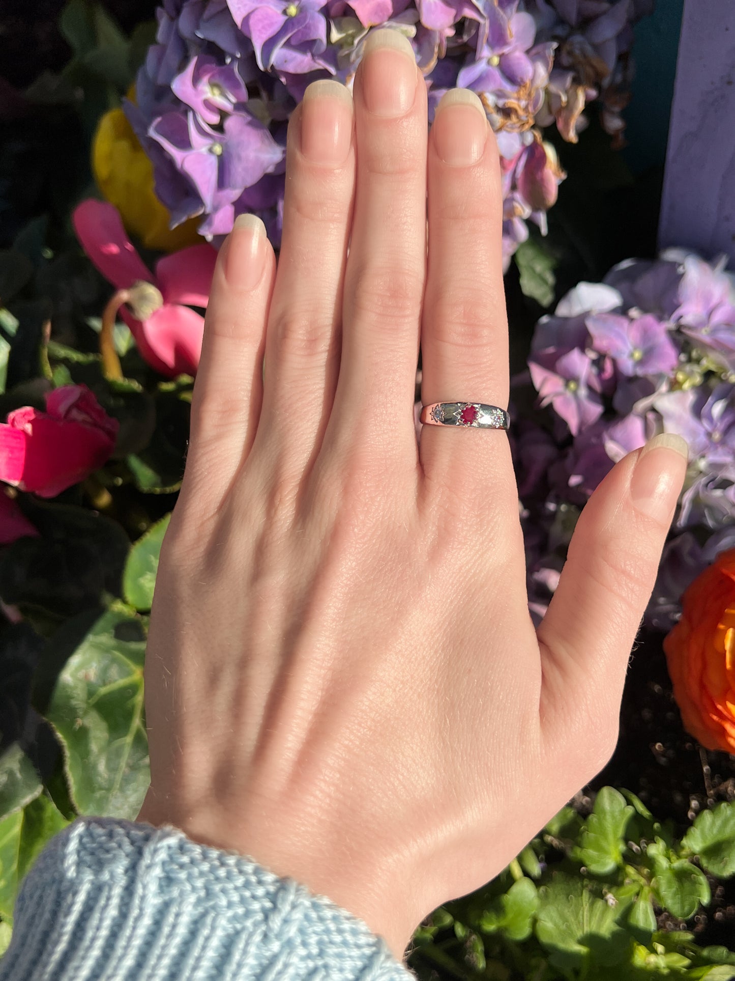 Rose from Roma Ring - Silver