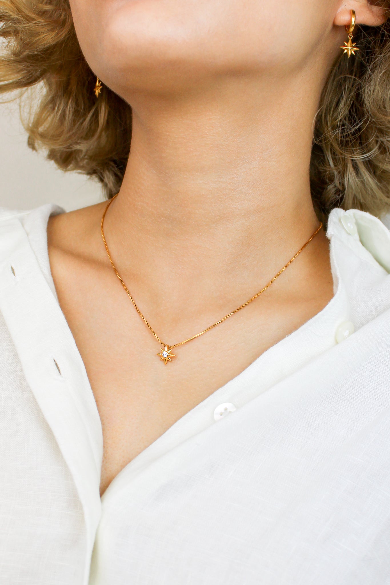 Lucida Necklace - Gold
