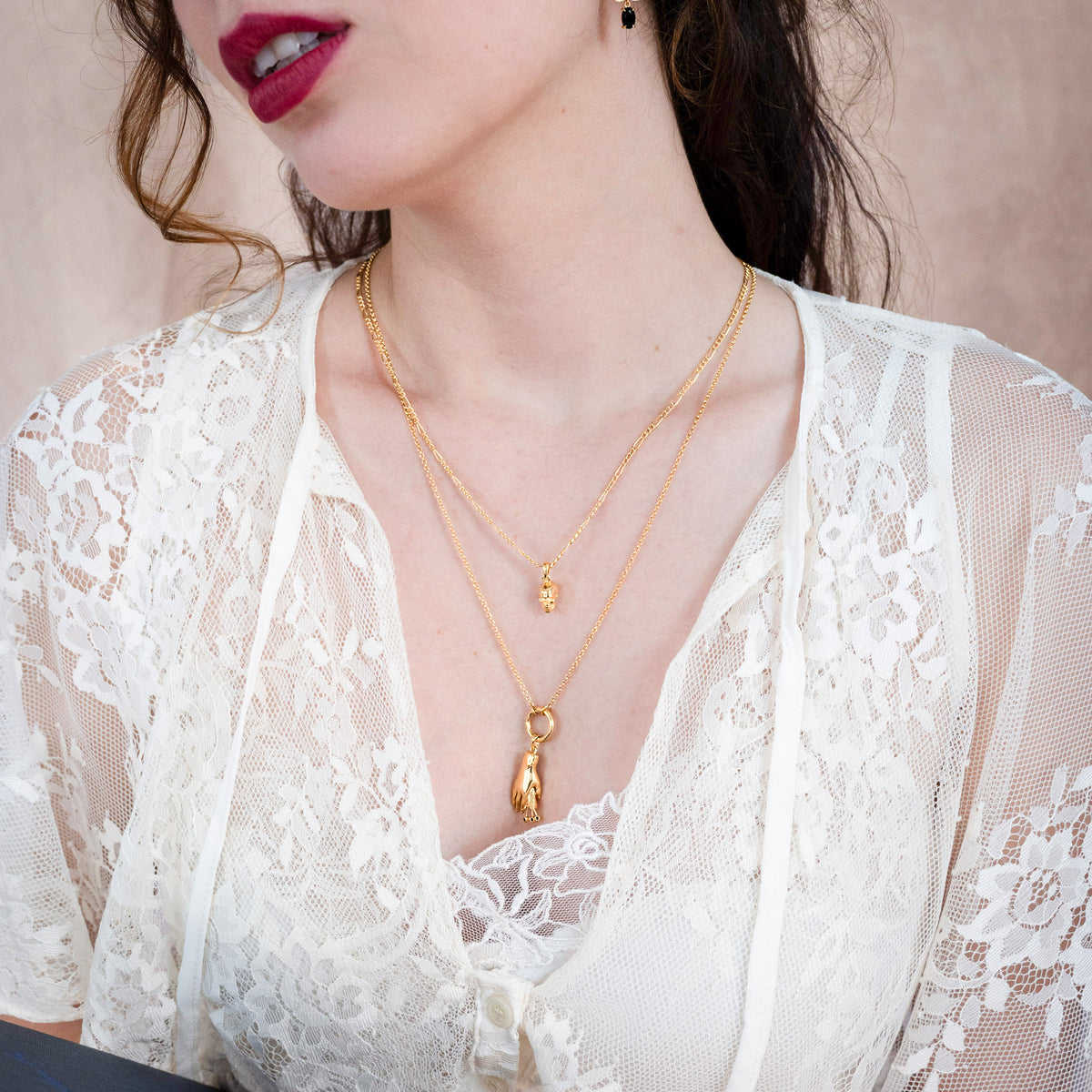 Amity Pendant - gold