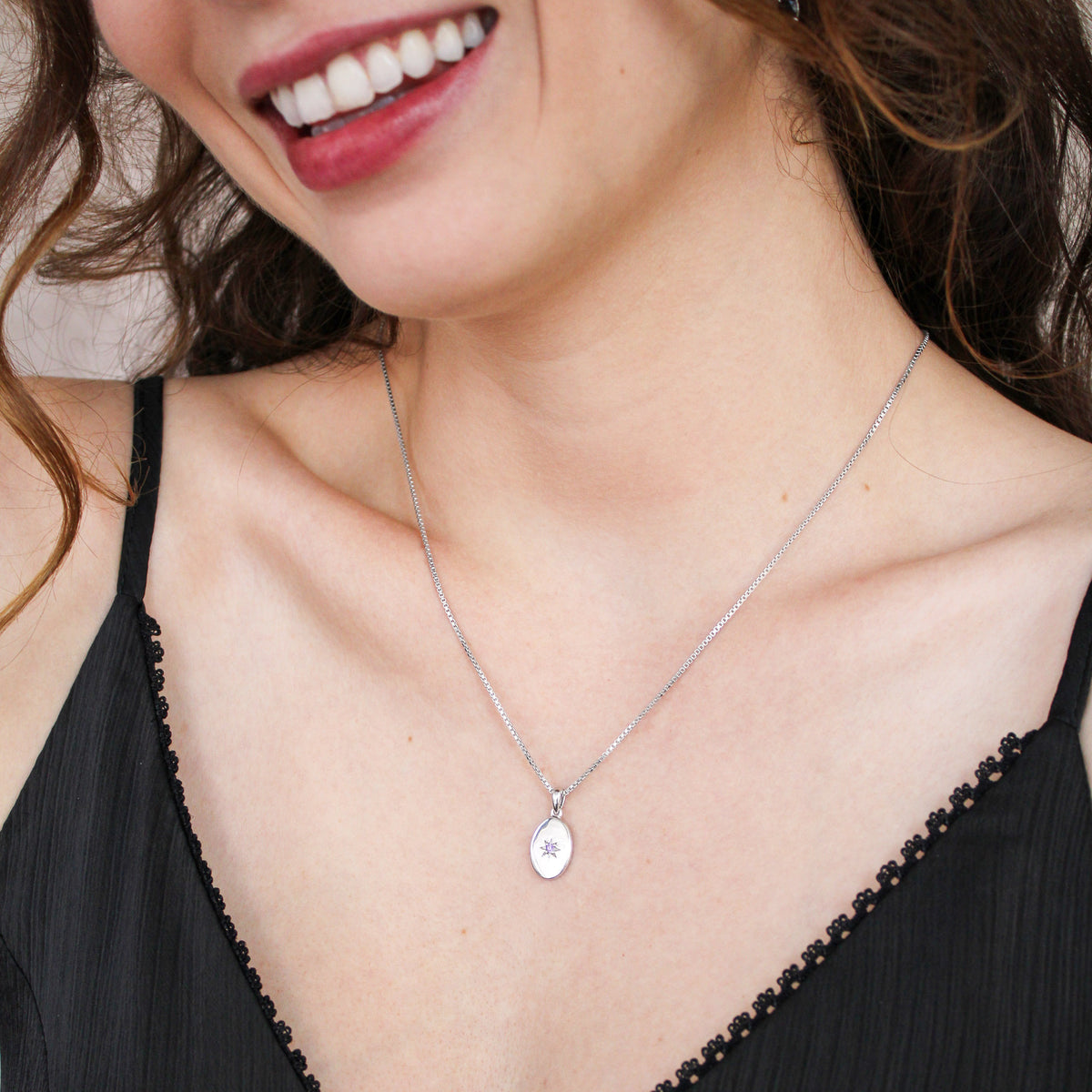 Solace Pendant - silver