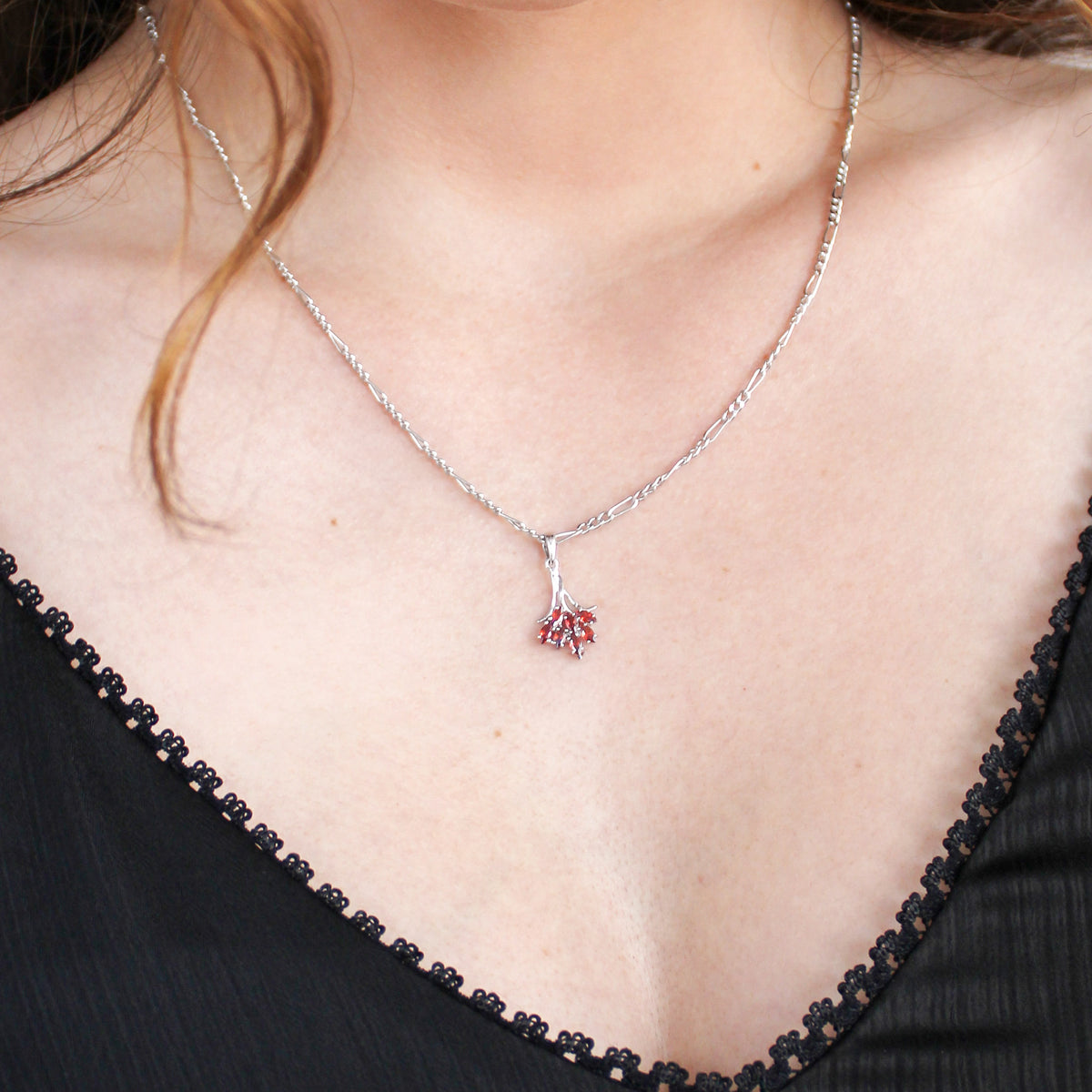 Ember Pendant - silver