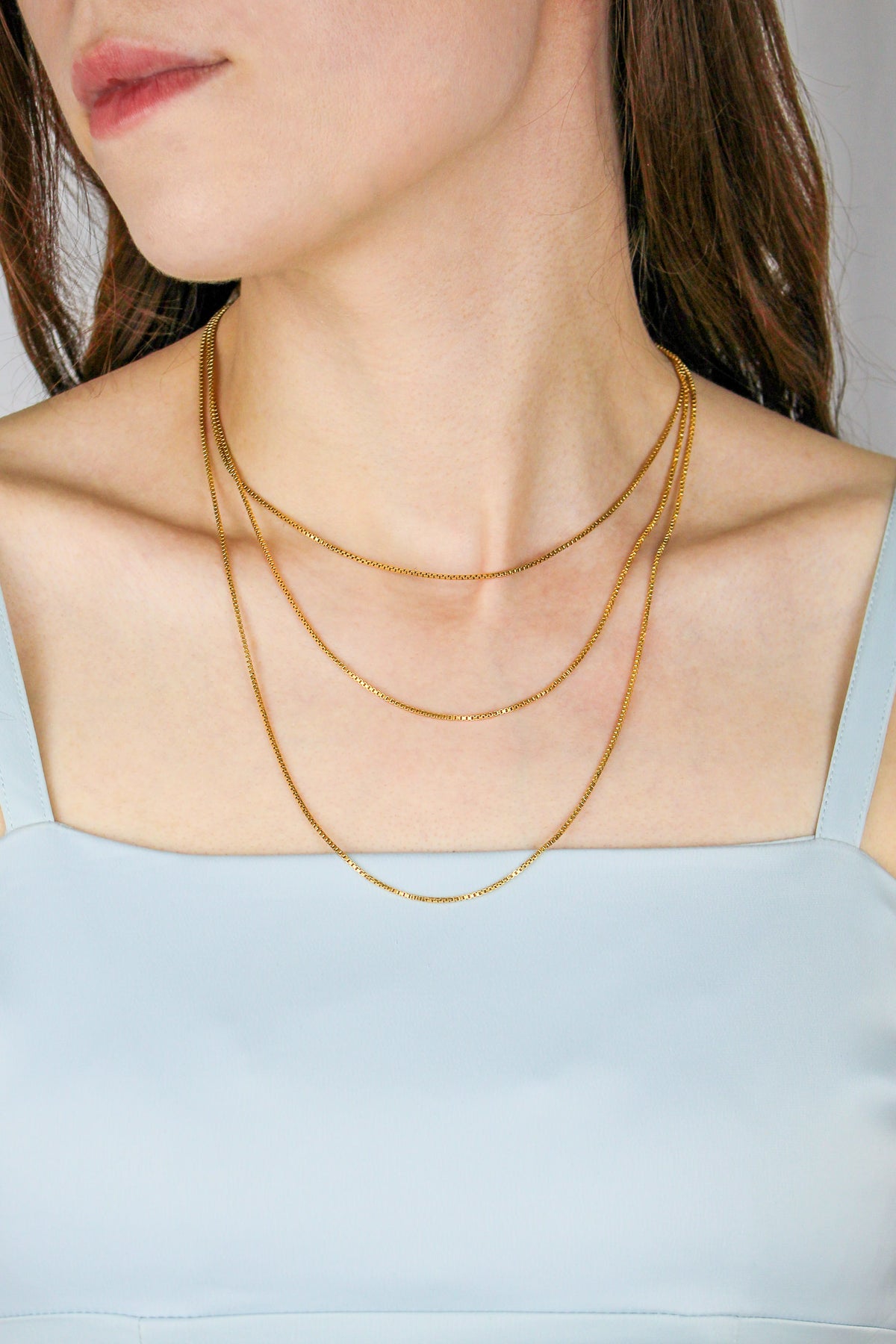 The Heartline Necklace - gold