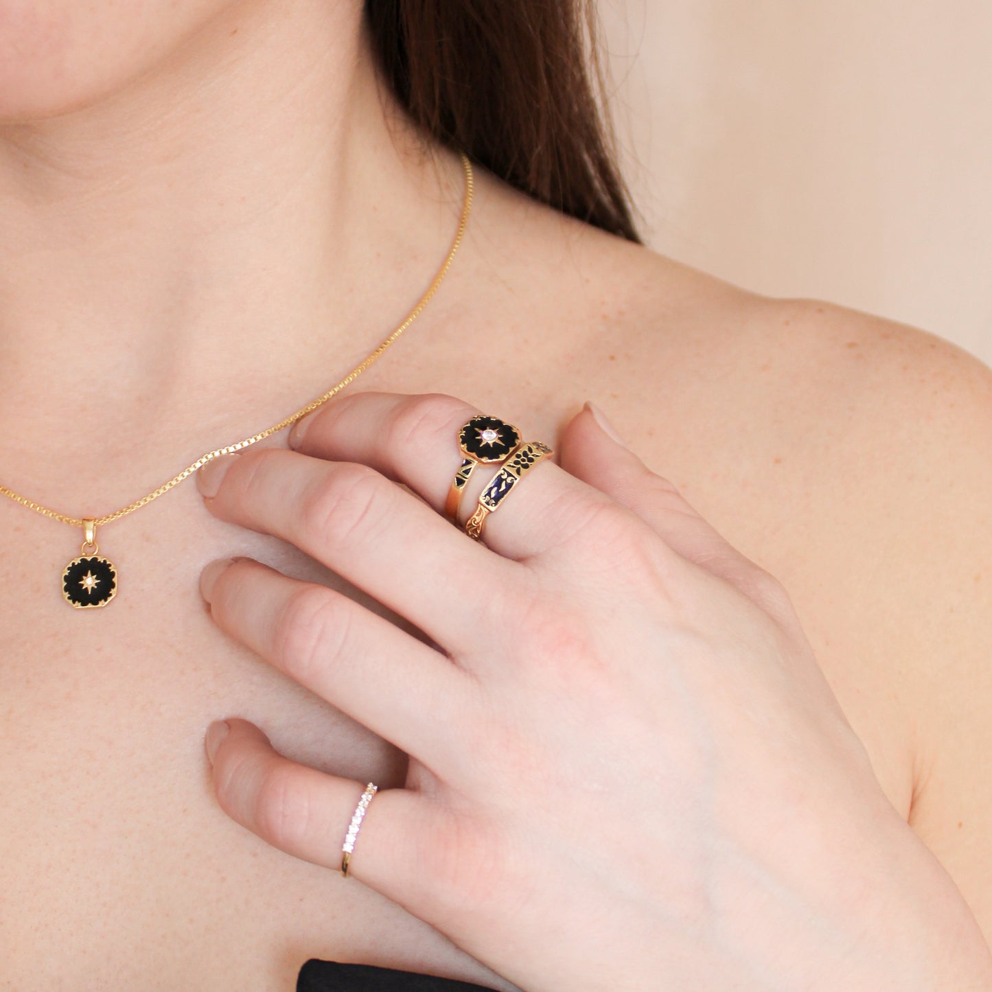 The Nocturne Ring - Gold