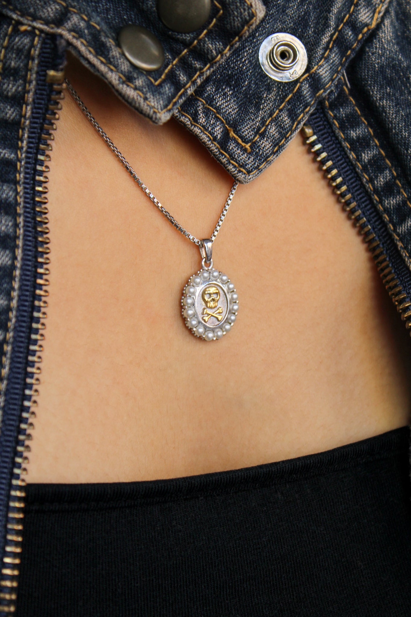 dark gothic pendant women