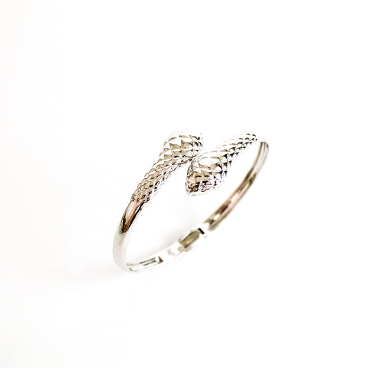 Serpentine Cuff - silver