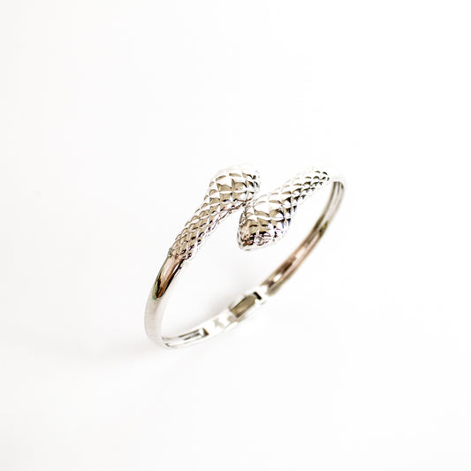 Serpentine Cuff - Silver