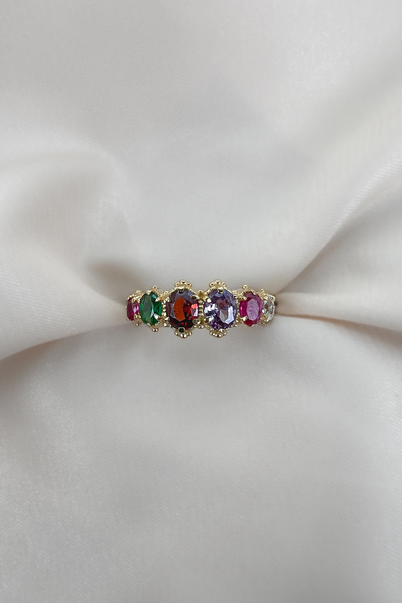 Crowned Jewel Ring - Gold