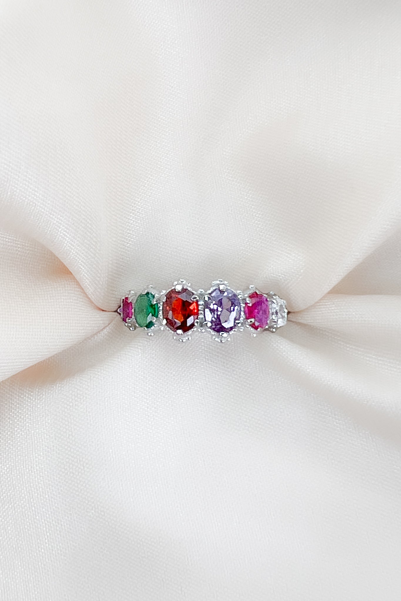 The Crowned Jewel Ring - Silver