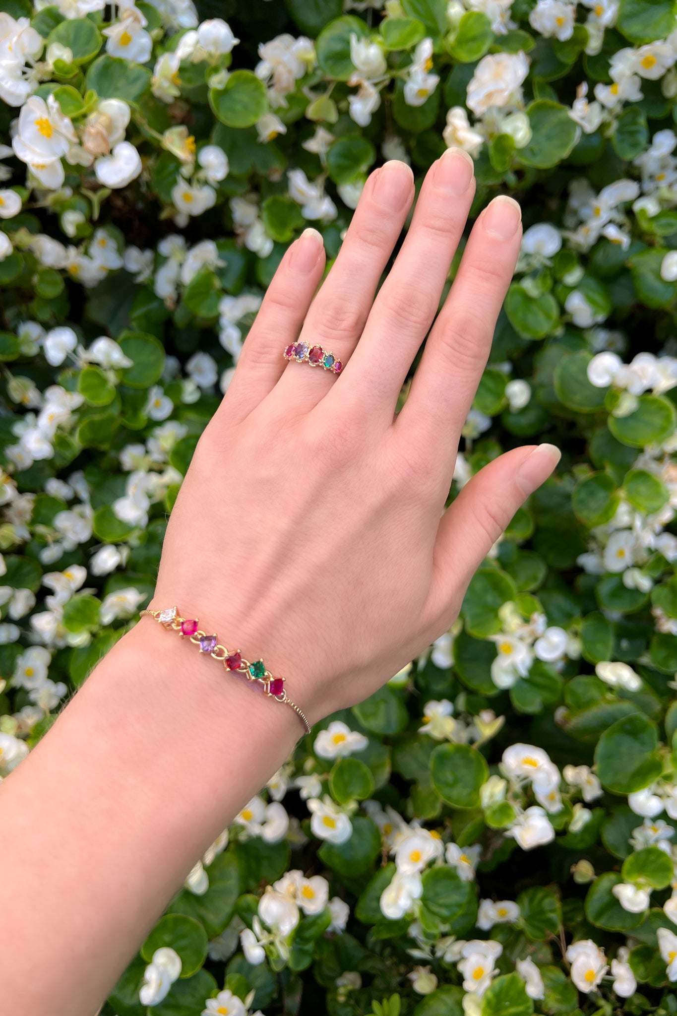 Crowned Jewel Ring - Gold