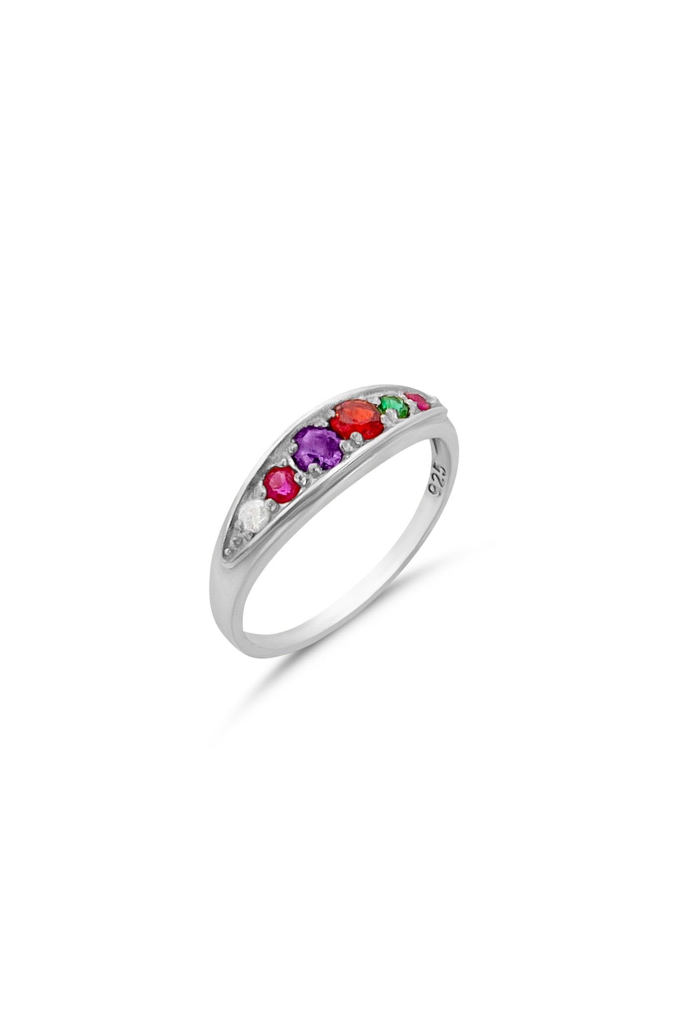 acrostic gemstone ring REGARD