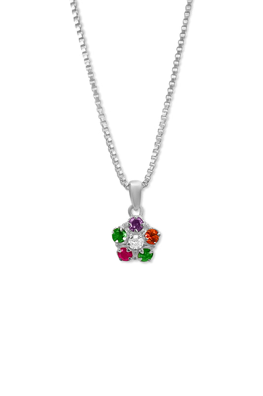 Regard Bloom Necklace - Silver