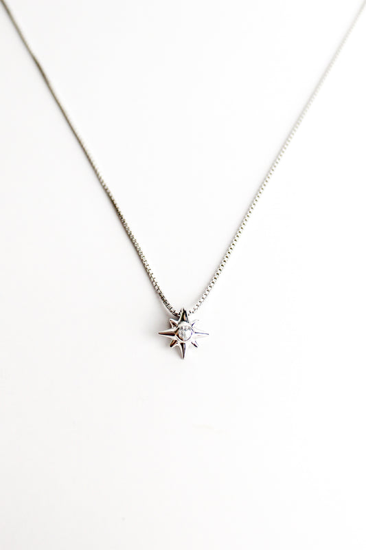 Lucida Necklace - silver