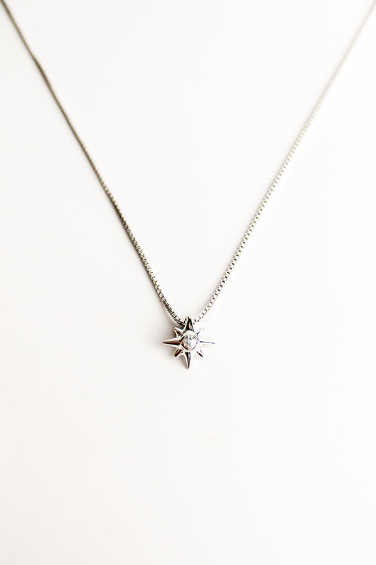 Lucida Necklace - silver