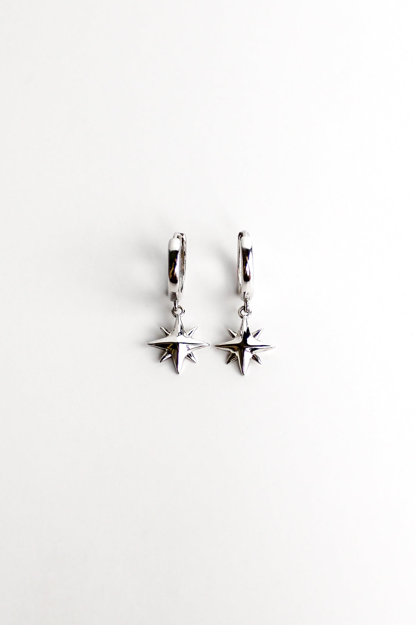 Stella Hoops - Silver
