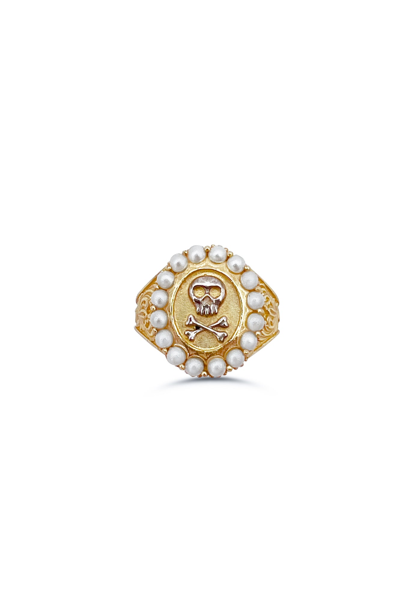 Mourning Memento Ring (Heirloom Metal) - Gold