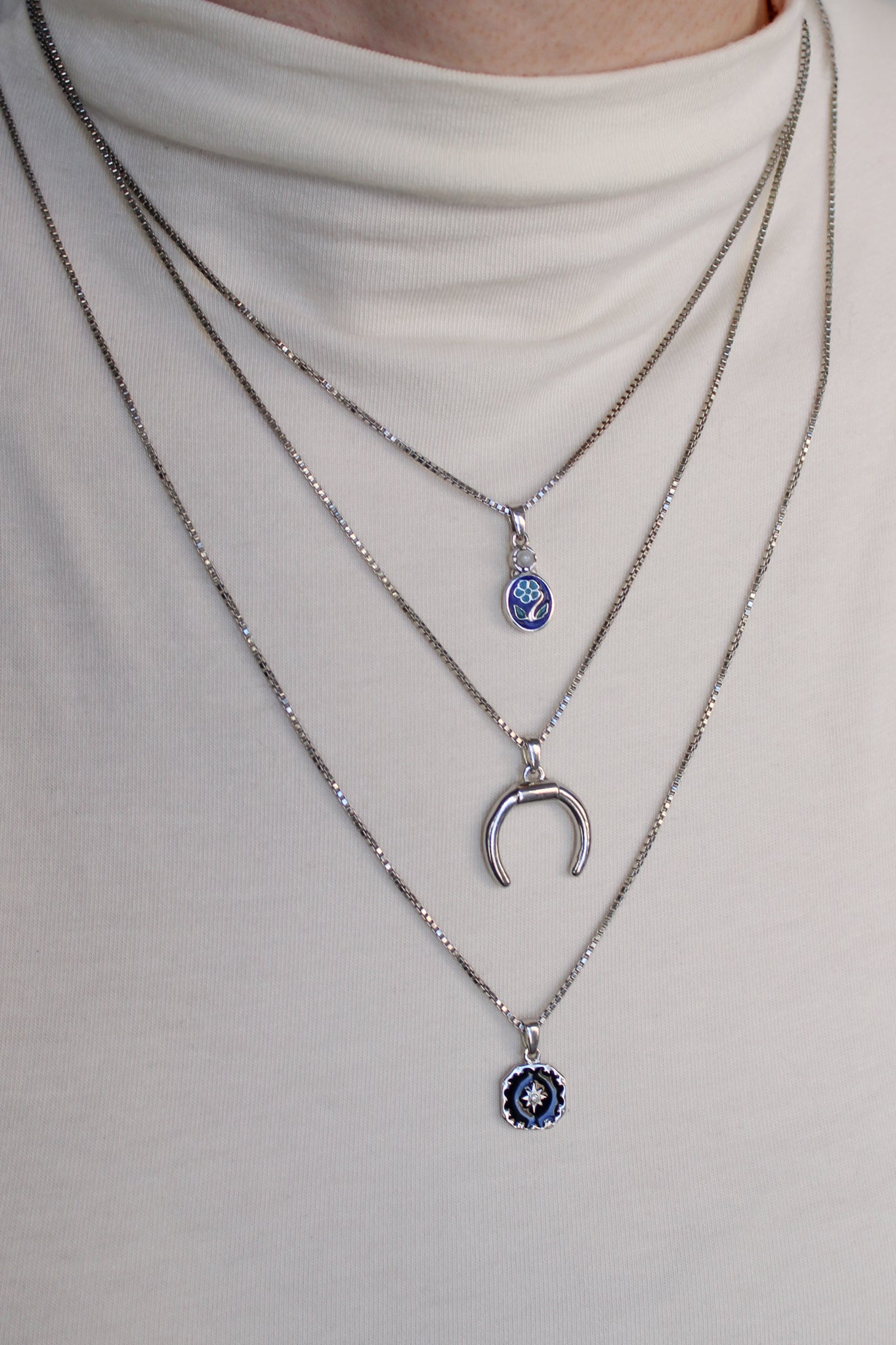 The Nocturne Pendant - Silver