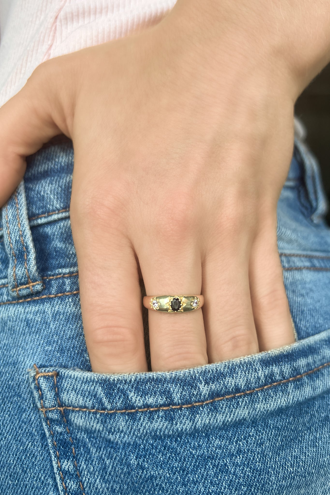 Midnight Roma Ring - Gold