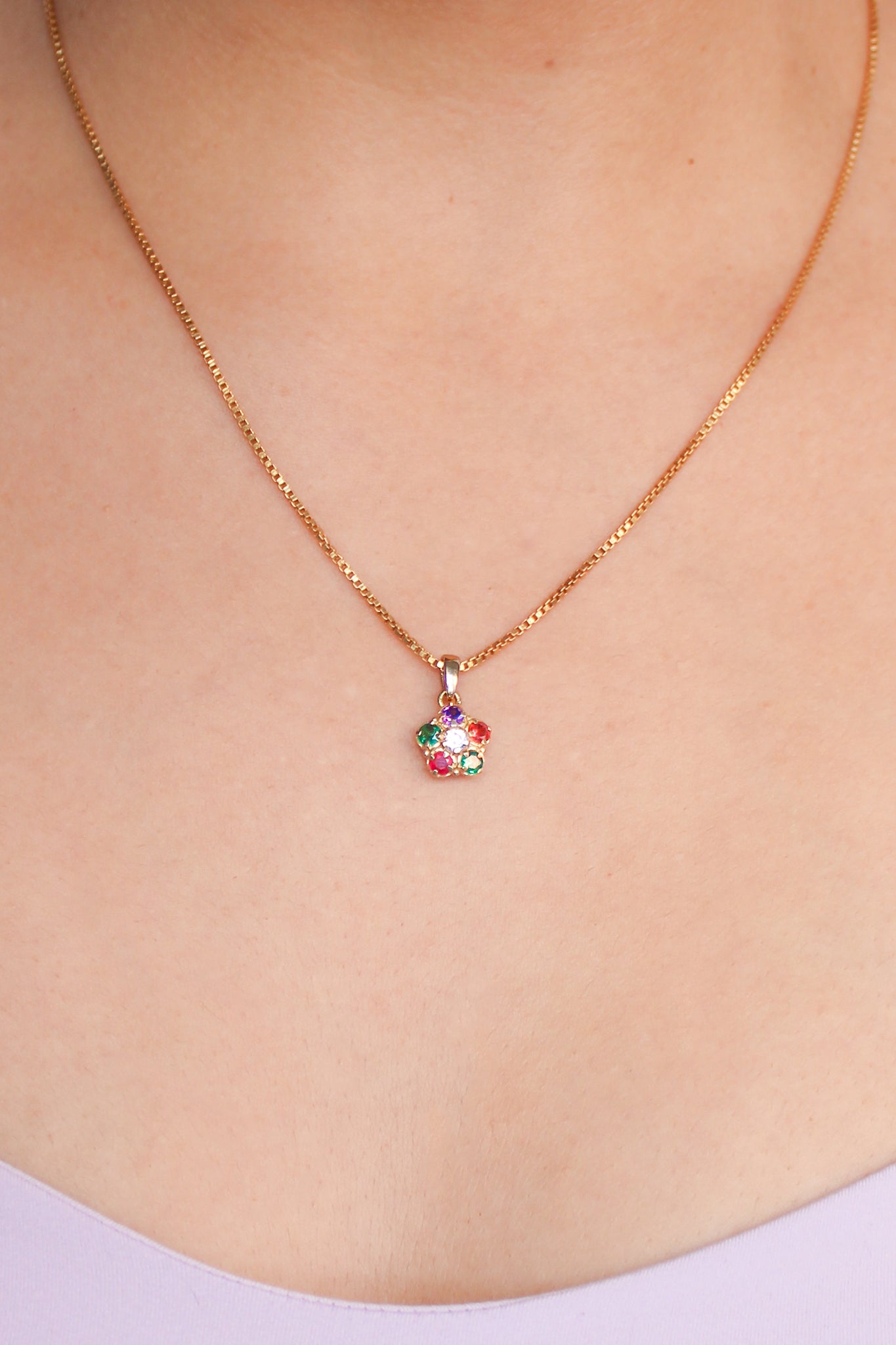 Regard Bloom Necklace - Gold