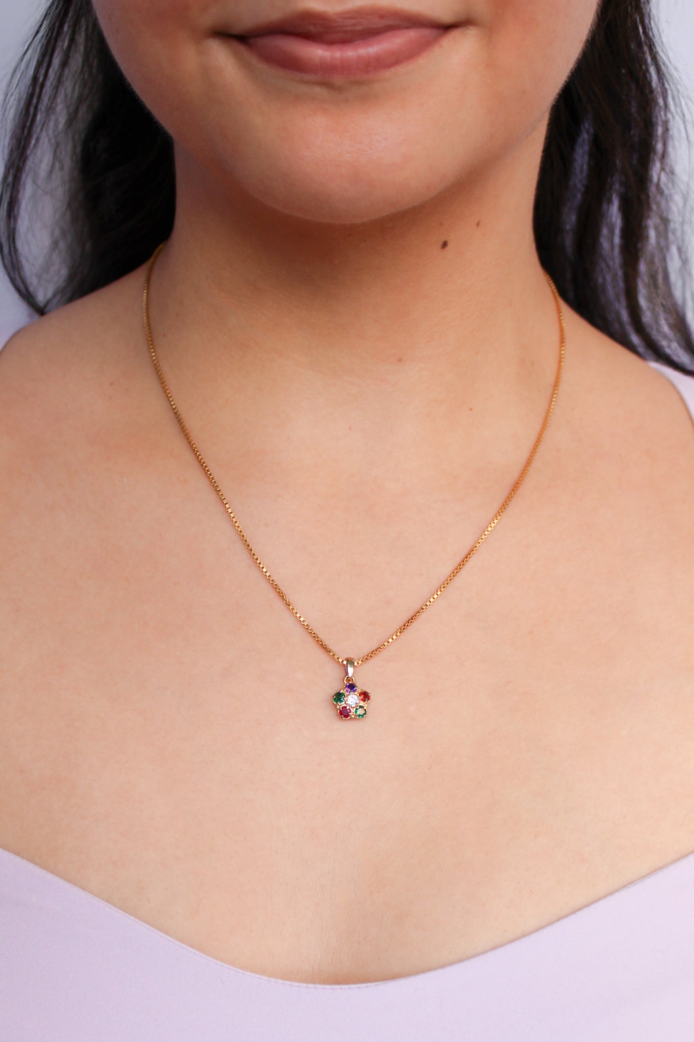 acrostic bloom pendant design