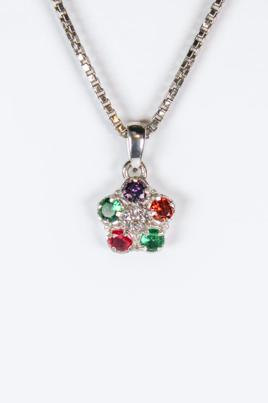 Regard Bloom Pendant Silver