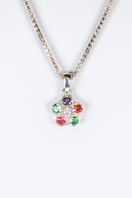Regard Bloom Necklace - Silver