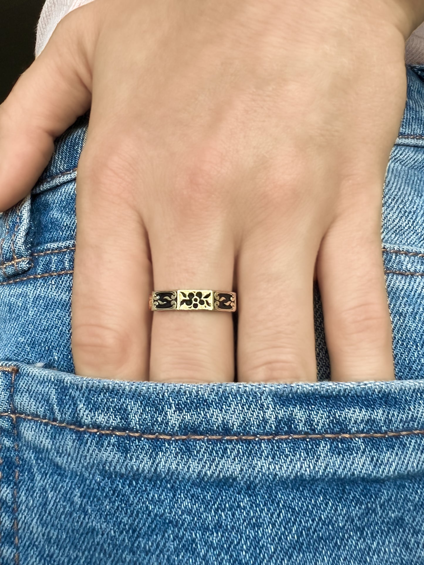 Relic Bloom Ring - Gold