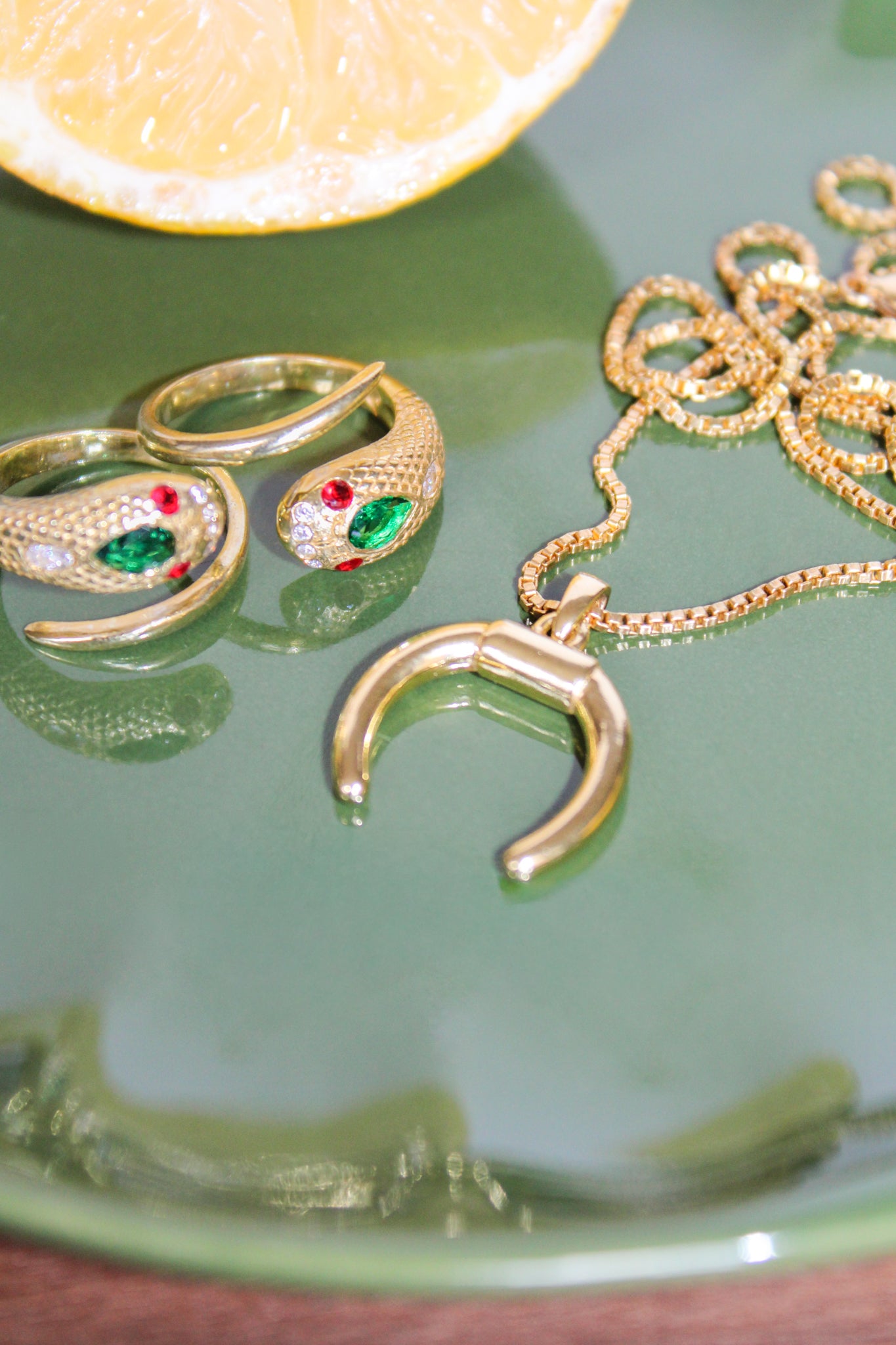 The Ether Necklace - Gold