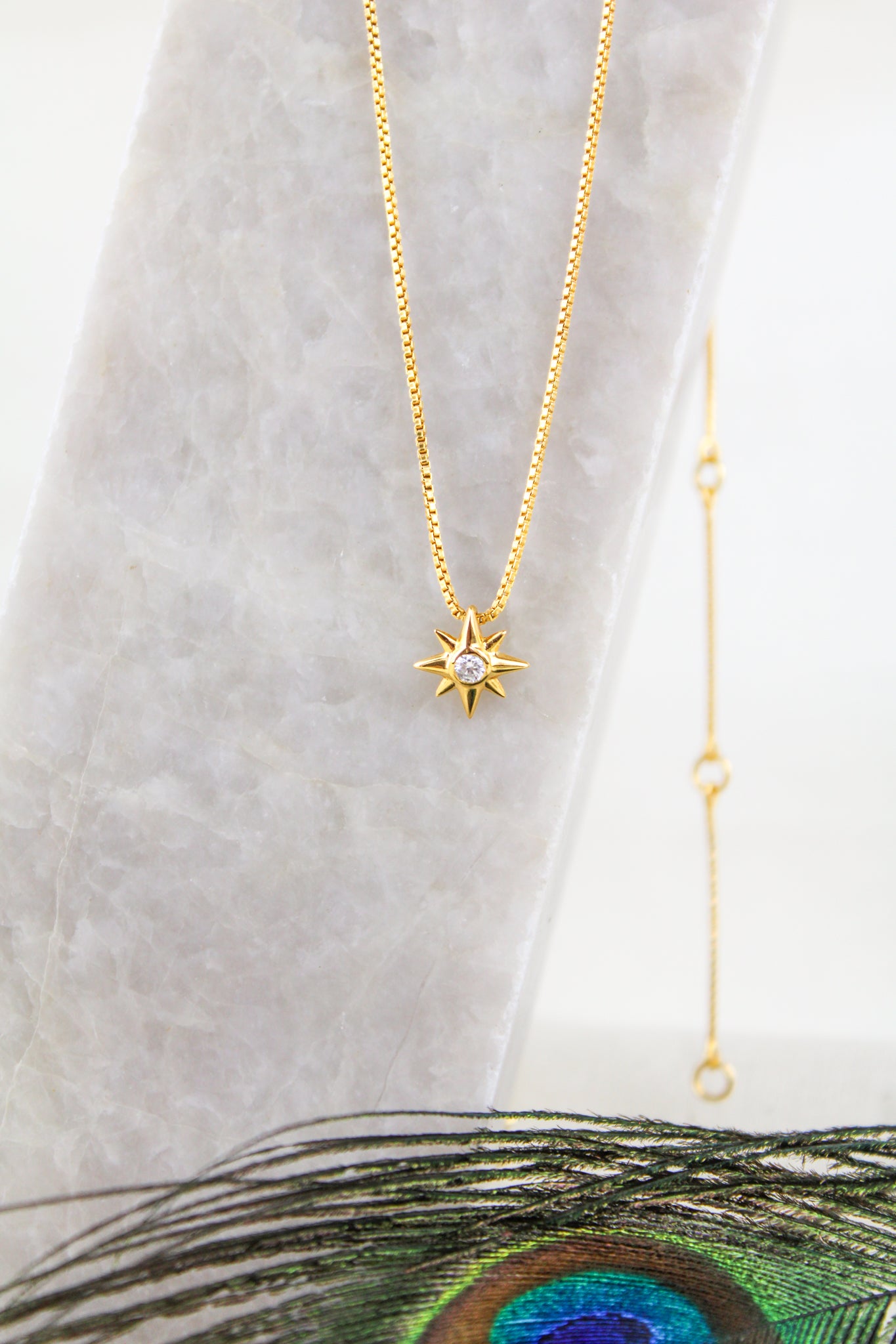 Lucida Necklace - Gold