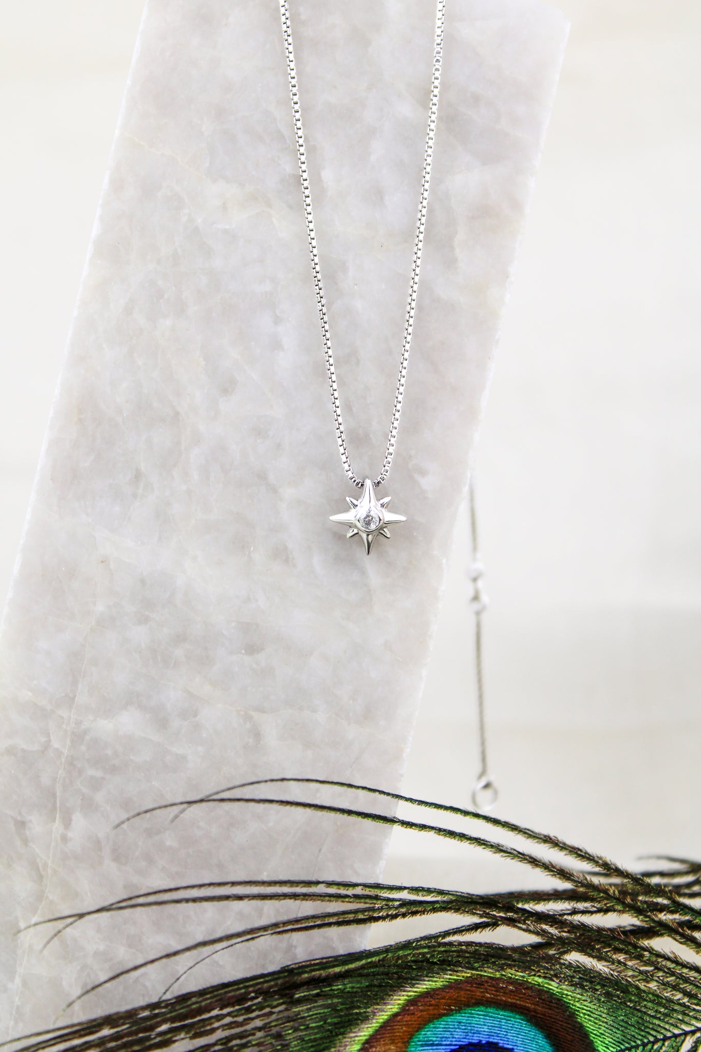 Lucida Necklace - Silver