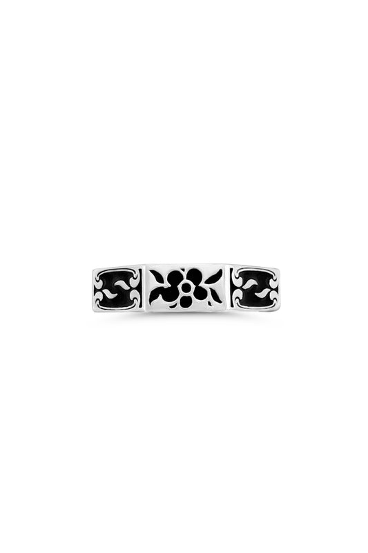 Relic Bloom Ring - Silver