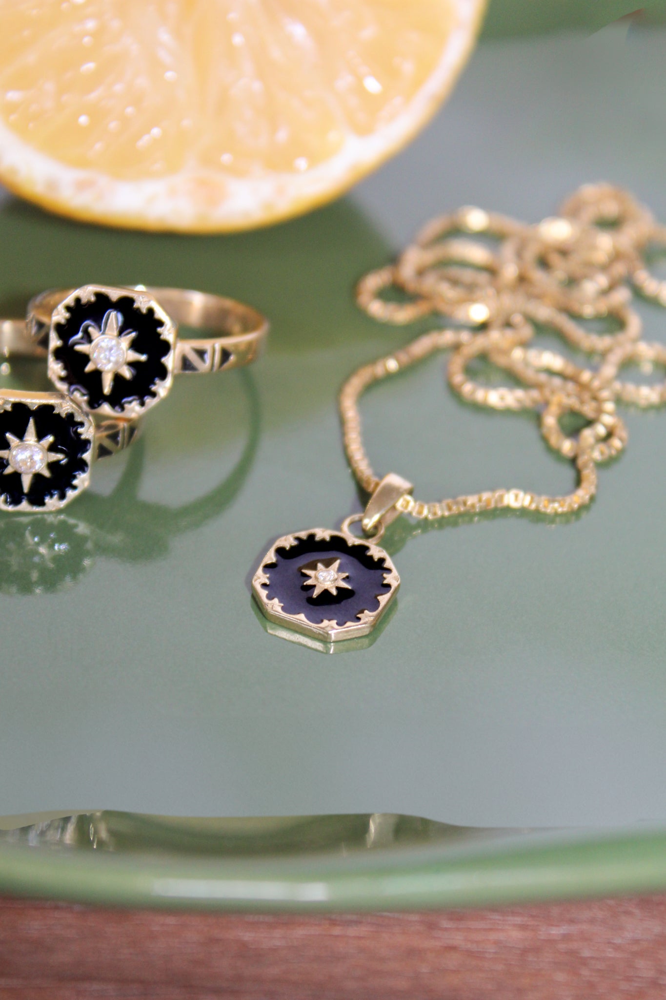 The Nocturne Necklace - Gold