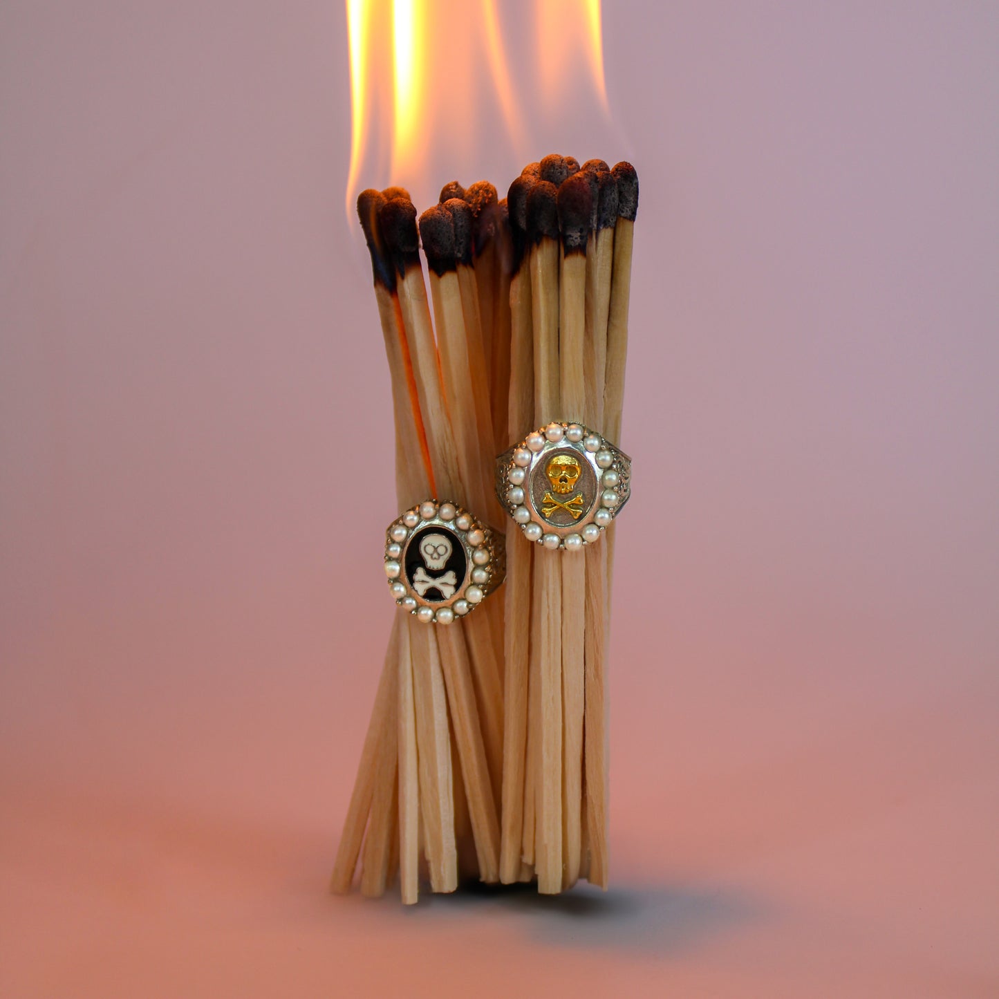 Mourning Memento Ring (Heirloom Metal) - Silver