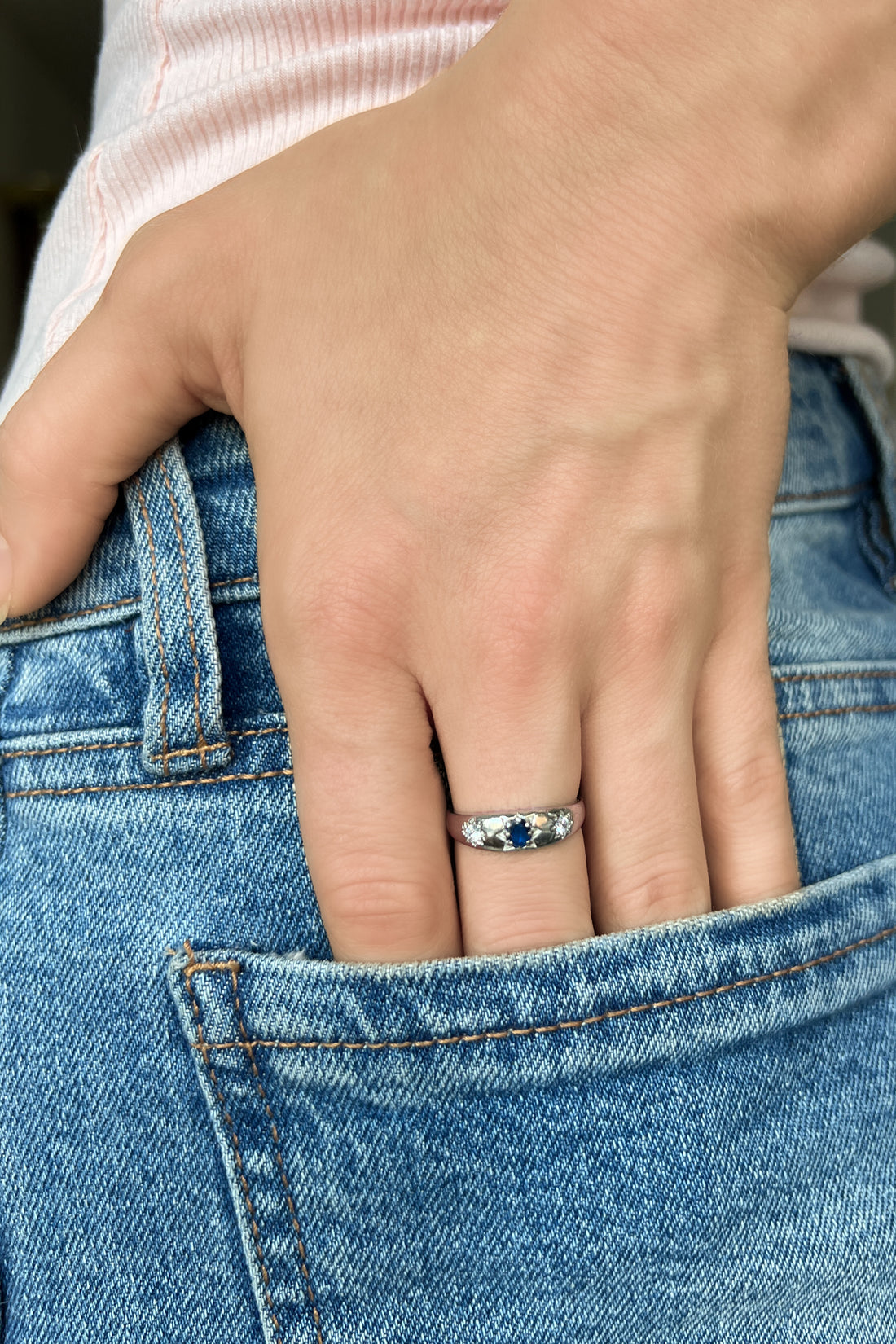 Victorian Roma Ring - Silver Vintage – Ether Jewelry