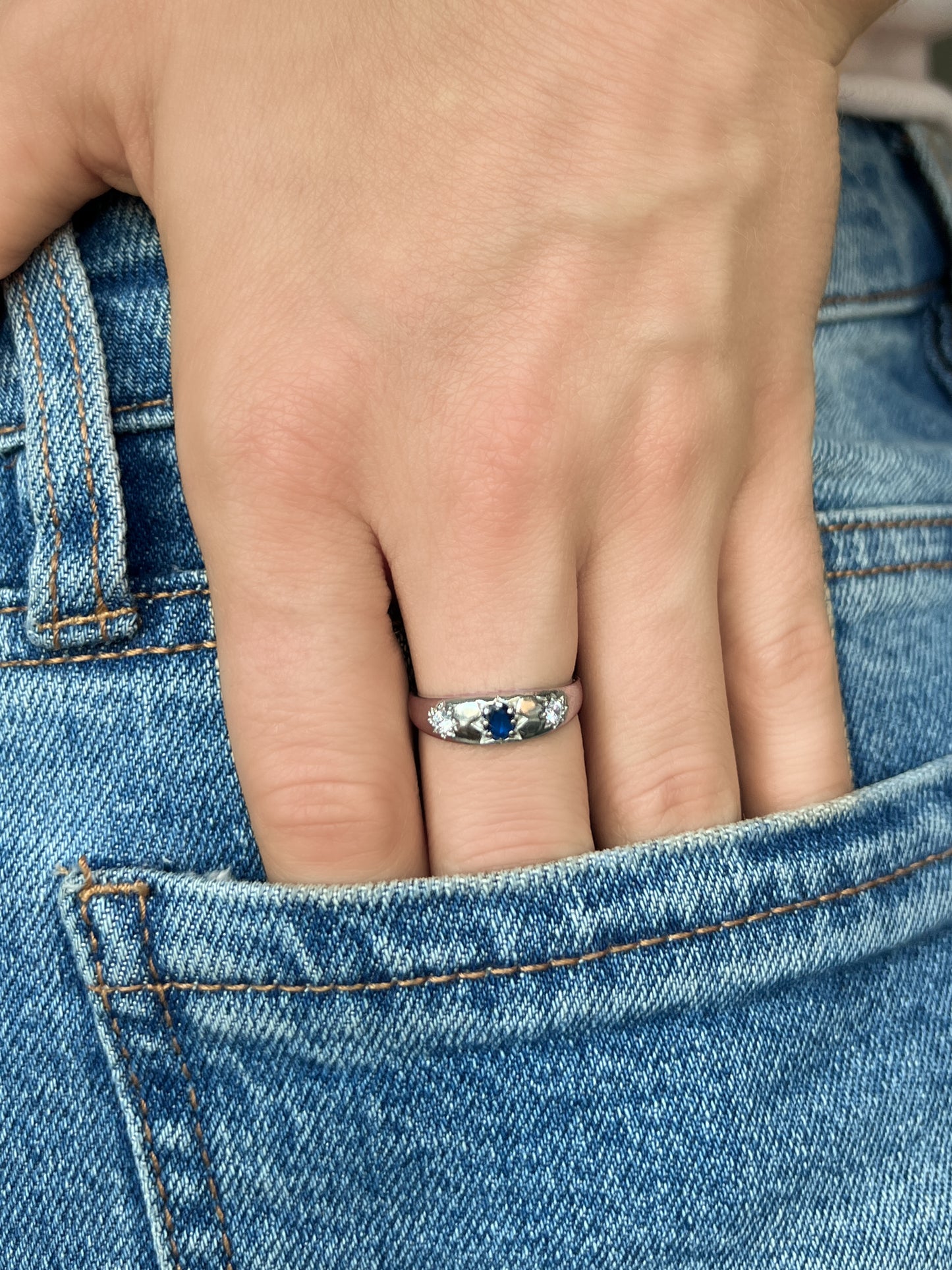 Victorian Roma Ring - Silver