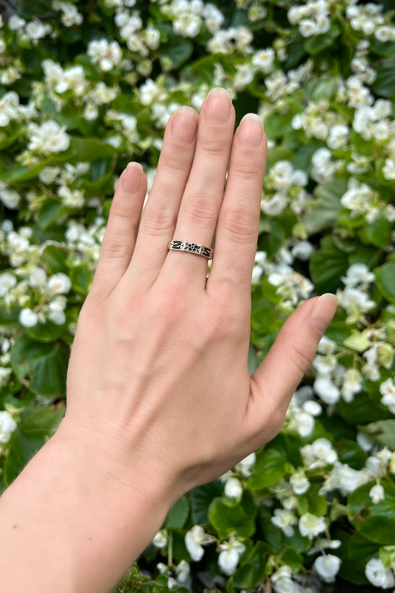 artisan bloom ring design