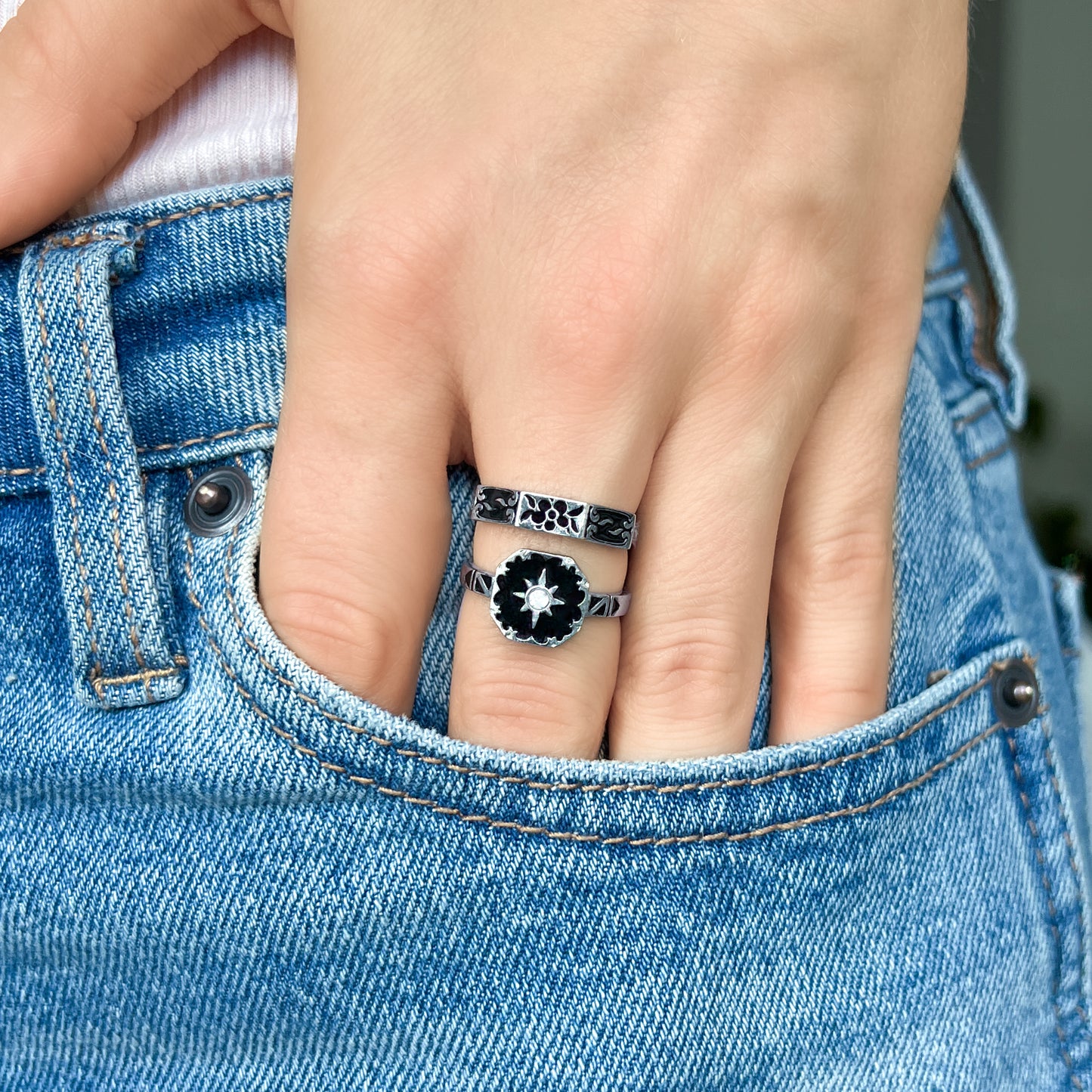 The Nocturne Ring - Silver