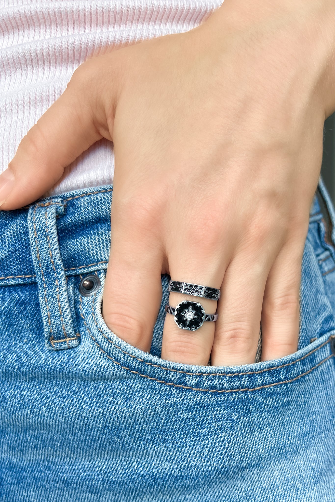 fine jewelry stackable star ring